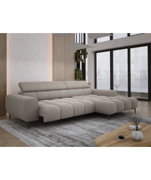 Narożnik PLAZA MINI Prawostronny w tkaninie Promocyjnej APHRODITE 04 WERSAL