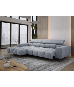Narożnik PLAZA MINI Lewostronny w tkaninie CLOUD 82 WERSAL
