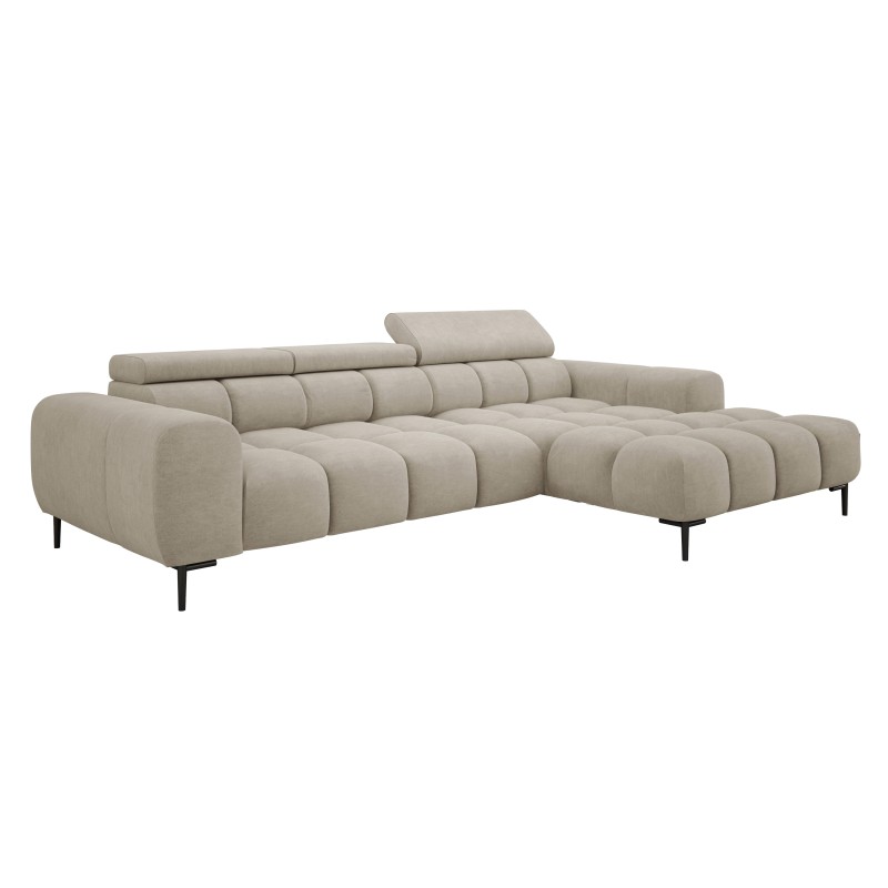 Narożnik PLAZA MINI Prawostronny w tkaninie CLOUD 03 WERSAL