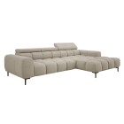 Narożnik PLAZA MINI Prawostronny w tkaninie CLOUD 03 WERSAL