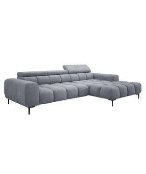 Narożnik PLAZA MINI Prawostronny w tkaninie CLOUD 82 WERSAL
