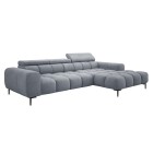 Narożnik PLAZA MINI Prawostronny w tkaninie CLOUD 82 WERSAL