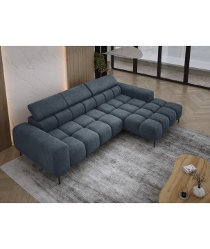 Narożnik PLAZA MINI Prawostronny w tkaninie CLOUD 97 WERSAL