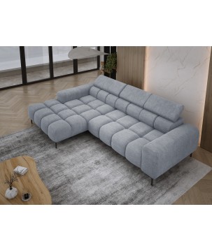 Narożnik PLAZA MINI Lewostronny w tkaninie CLOUD 82 WERSAL