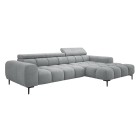 Narożnik PLAZA MINI Prawostronny w tkaninie CLOUD 81 WERSAL