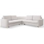 Narożnik LAREN nowoczesna sofa z funkcją spania pojemnik na pościel lewa strona CASTEL 04 251x251x85 cm