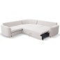 Narożnik LAREN nowoczesna sofa z funkcją spania pojemnik na pościel lewa strona CASTEL 04 251x251x85 cm