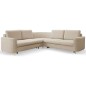 Narożnik LAREN nowoczesna sofa z funkcją spania pojemnik na pościel lewa strona CASTEL 15 251x251x85 cm