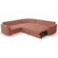 Narożnik LAREN nowoczesna sofa z funkcją spania pojemnik na pościel lewa strona CASTEL 55 251x251x85 cm