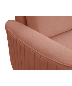 Narożnik LAREN nowoczesna sofa z funkcją spania pojemnik na pościel lewa strona CASTEL 55 251x251x85 cm