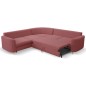 Narożnik LAREN nowoczesna sofa z funkcją spania pojemnik na pościel lewa strona CASTEL 59 251x251x85 cm
