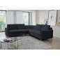 Narożnik LAREN nowoczesna sofa z funkcją spania pojemnik na pościel lewa strona CASTEL 79 251x251x85 cm