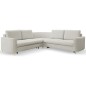 Narożnik LAREN nowoczesna sofa z funkcją spania pojemnik na pościel lewa strona CASTEL 80 251x251x85 cm