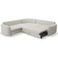 Narożnik LAREN nowoczesna sofa z funkcją spania pojemnik na pościel lewa strona CASTEL 80 251x251x85 cm