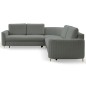 Narożnik LAREN nowoczesna sofa z funkcją spania pojemnik na pościel lewa strona CASTEL 93 251x251x85 cm