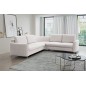 Narożnik LAREN nowoczesna sofa z funkcją spania pojemnik na pościel prawa strona CASTEL 04 251x251x85 cm