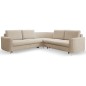 Narożnik LAREN nowoczesna sofa z funkcją spania pojemnik na pościel prawa strona CASTEL 15 251x251x85 cm
