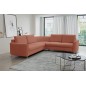 Narożnik LAREN nowoczesna sofa z funkcją spania pojemnik na pościel prawa strona CASTEL 55 251x251x85 cm
