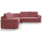 Narożnik LAREN nowoczesna sofa z funkcją spania pojemnik na pościel prawa strona CASTEL 59 251x251x85 cm