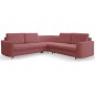 Narożnik LAREN nowoczesna sofa z funkcją spania pojemnik na pościel prawa strona CASTEL 59 251x251x85 cm