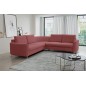 Narożnik LAREN nowoczesna sofa z funkcją spania pojemnik na pościel prawa strona CASTEL 59 251x251x85 cm