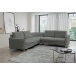Narożnik LAREN nowoczesna sofa z funkcją spania pojemnik na pościel prawa strona CASTEL 93 251x251x85 cm
