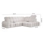 Narożnik TOLLO L Lewostronny Elektryczna regulacja Anthology 18 WERSAL