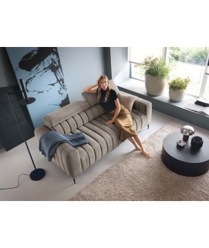 Sofa GANDI 120 RELAX włoski system z funkcją spania ONTARIO 03 WERSAL