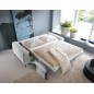 Sofa GANDI 140 RELAX włoski system z funkcją spania ONTARIO 14 WERSAL