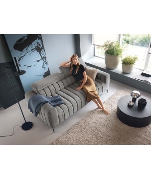 Sofa GANDI 140 RELAX włoski system z funkcją spania ONTARIO 15 WERSAL