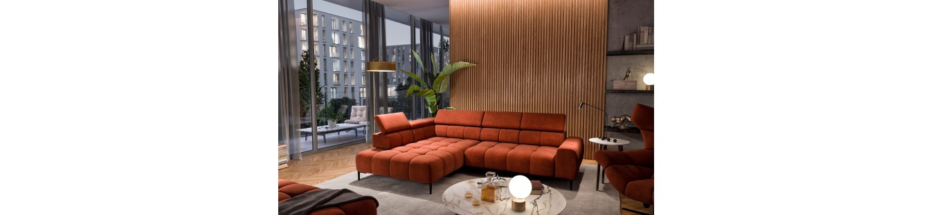 Meble wypoczynkowe Plaza Wersal - luksusowe narożniki, Kolekcje mebli - sklep internetowy z meblami Domo Home