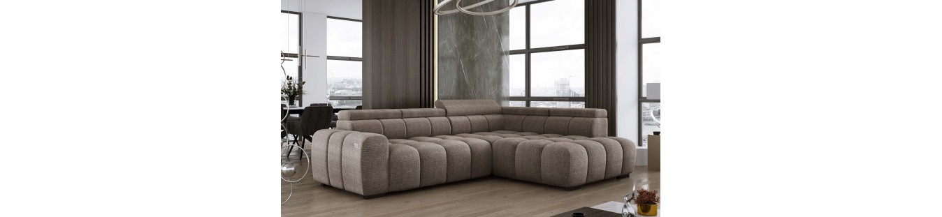 Meble wypoczynkowe Ombo Wersal - luksusowe narożniki, Kolekcje mebli - sklep internetowy z meblami Domo Home